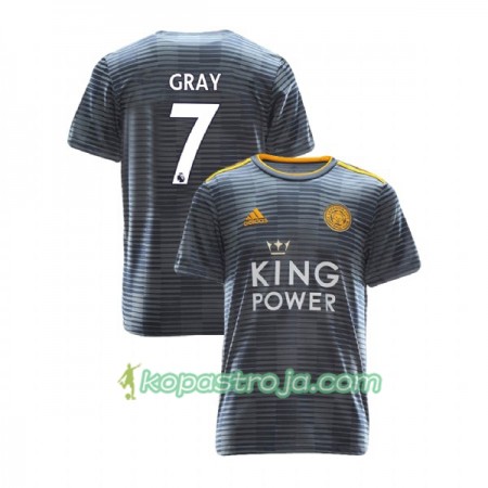 Billiga Fotbollströjor Leicester City Demarai Gray 7 Borta tröja 2018/19 Kortärmad